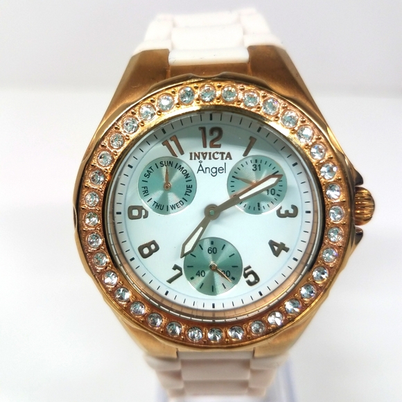 Invicta Angel White Water Resistant Watch - Picture 2 of 11
